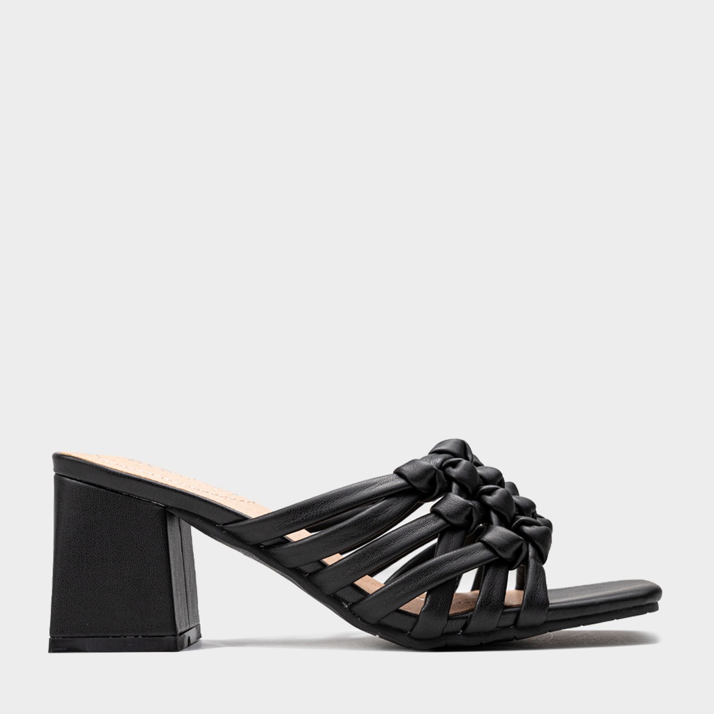 SANDALIA MULE DE TACÃ“N HELENA KNOT HEEL SANDALIA MULE DE TACÃ“N PARA MUJER